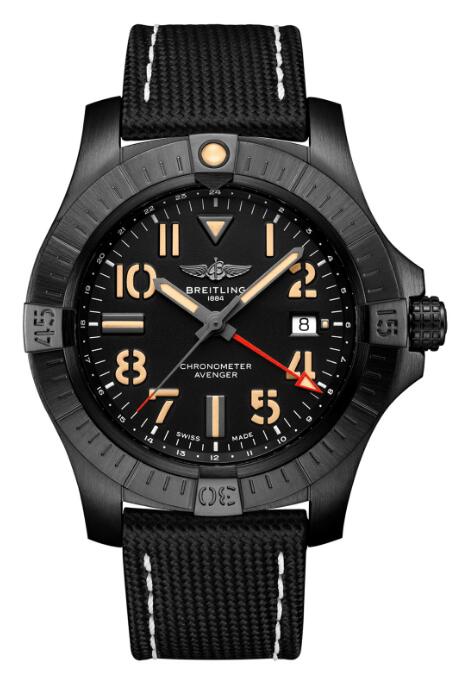 Review Breitling Avenger Replica watch V32395101B1X4 - Click Image to Close